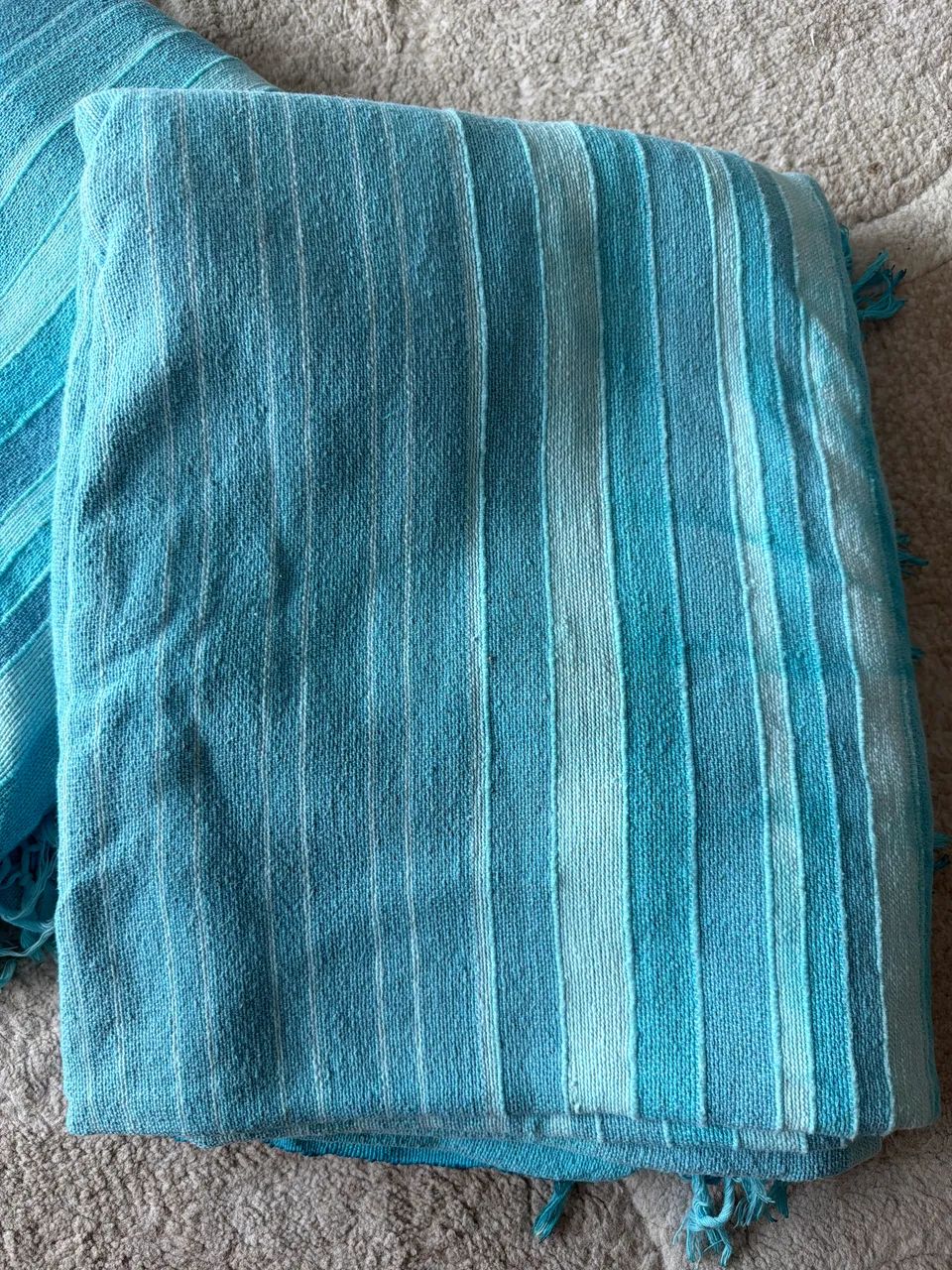 2 Colchas/Mantas de solteiro azul  - Foto 3