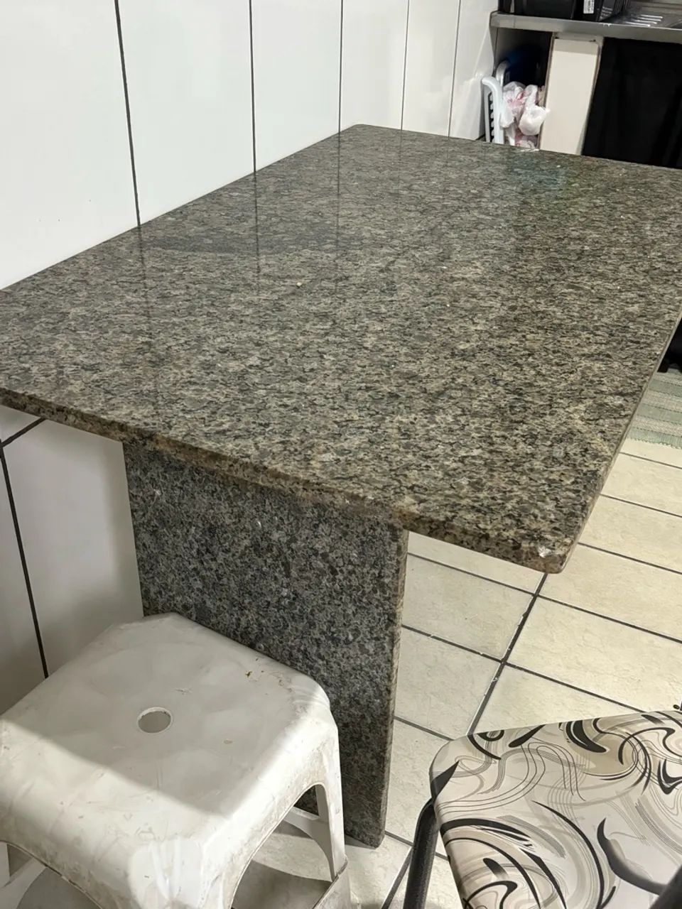 MESA DE GRANITO CINZA - Foto 4