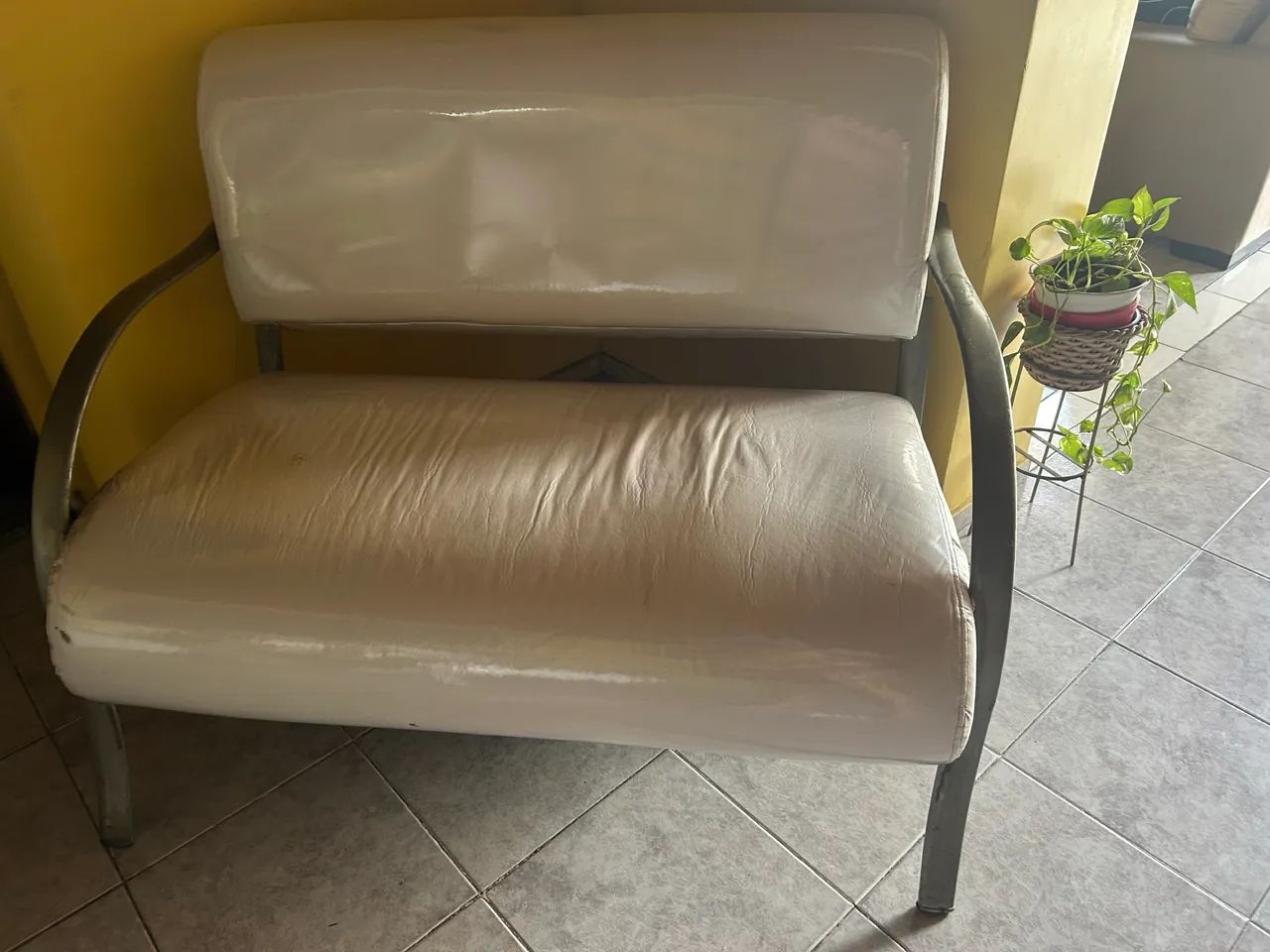 Conjunto de sofá de courino - Foto 3