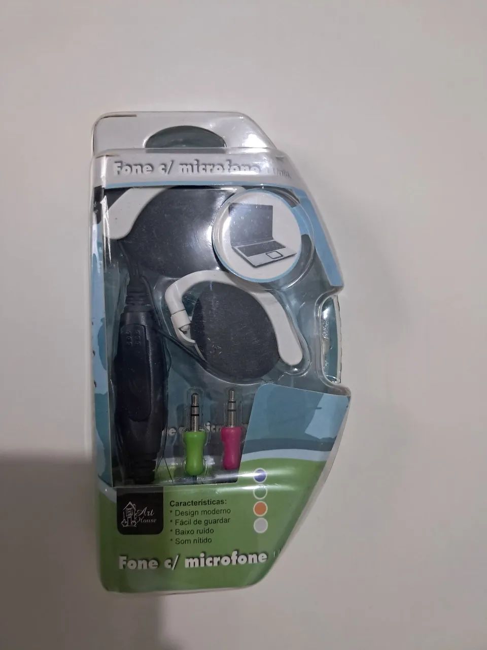 Fone com microfone 