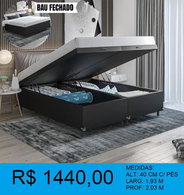 BOX BAU KING - COMPRE HOJE E RECEBA EM ATÉ 72 HORAS 