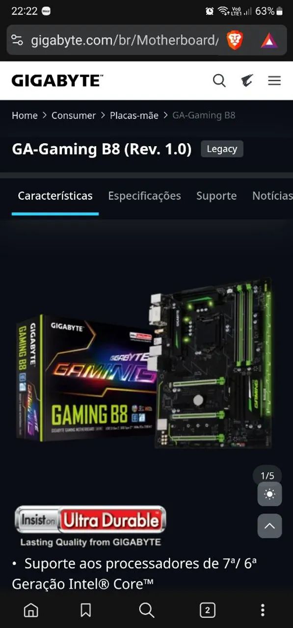 Kit I7 7700+placa mãe 