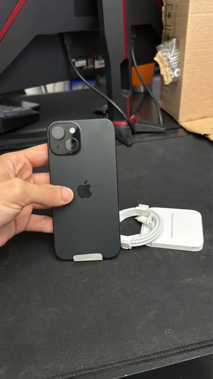 Apple iPhone 15 (128 GB) - Preto - Foto 2