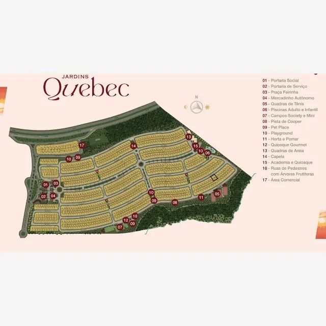 2 LOTES CONDOMÍNIO JARDINS QUEBEC - Foto 3