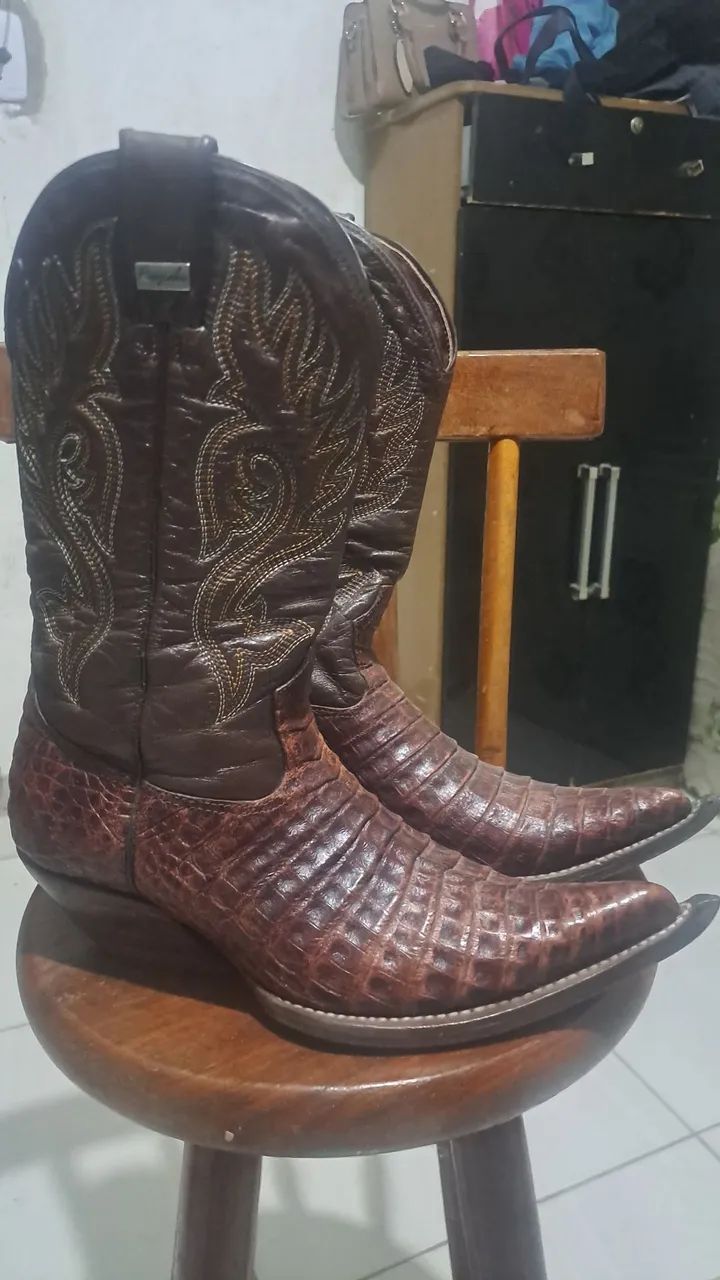 Botas do reizinho jacaré  - Foto 3
