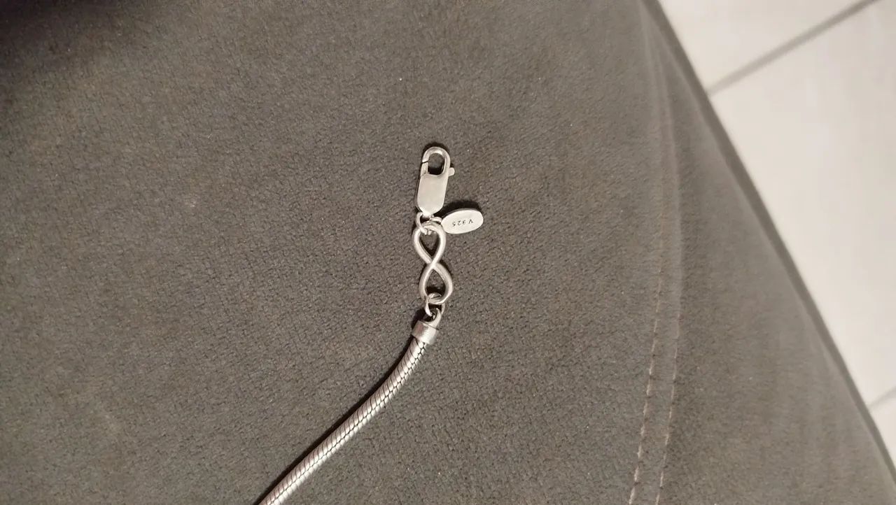 Pulseira Life Infinito em Prata 925 tv - Foto 3