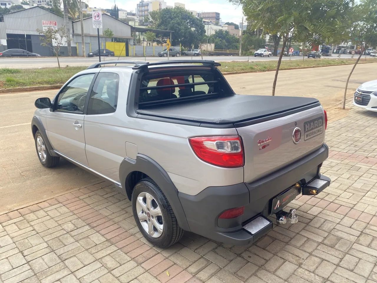 Fiat Strada Working Hard 1.4 Fire Flex 8V CD 2018 - Foto 4