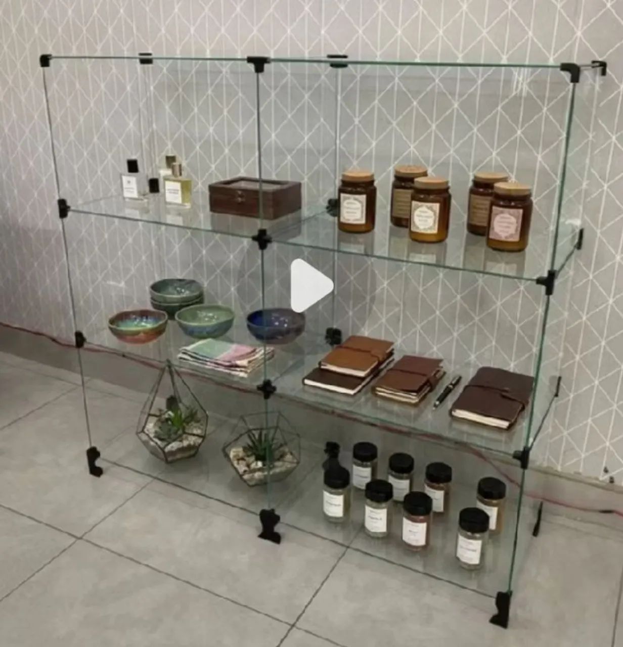 Balcão vitrine vidro temperado  - Foto 3