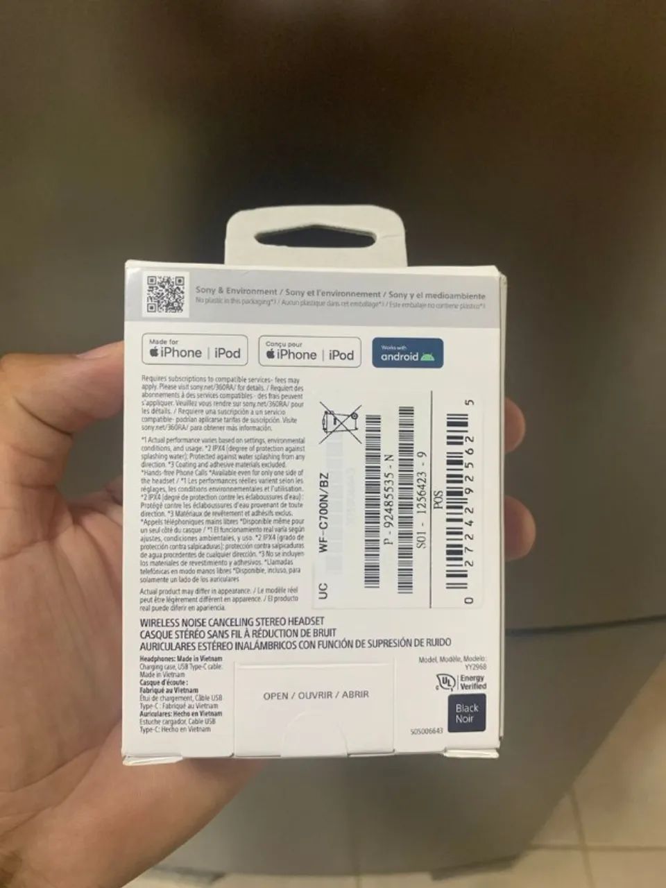 fone de ouvido bluetooth sony wf-c700n - Foto 2