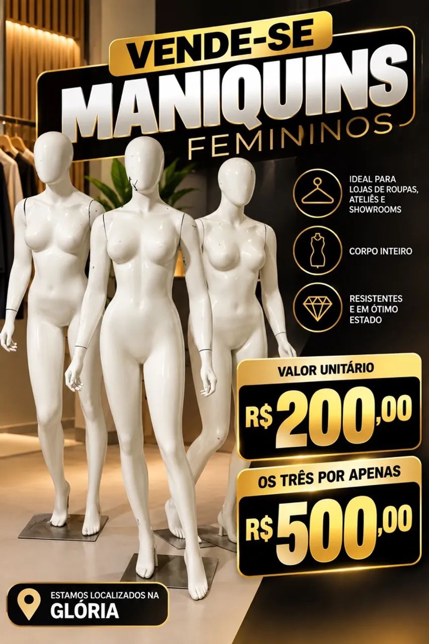 Maniquin feminino 