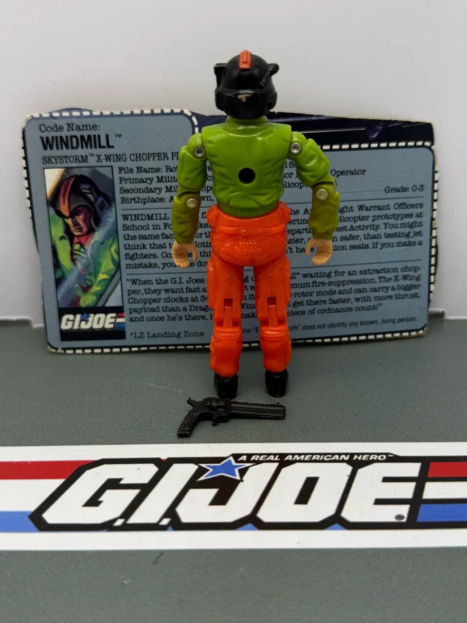 Gi Joe Windmill Skystorm Pilot comandos em ação - Hobbies e