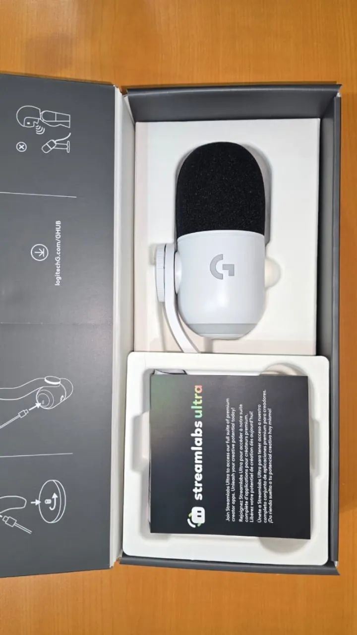 Microfone Dinâmico Logitech G Yeti GX - Foto 2