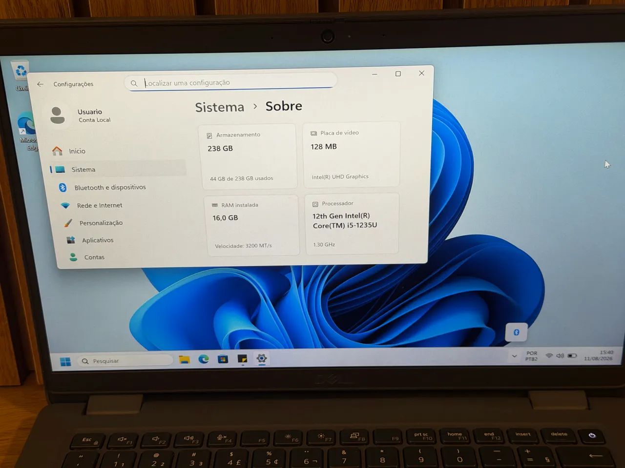 Notebook Dell Latitude i5 12th 16GB 256SSD Nvme - Foto 5