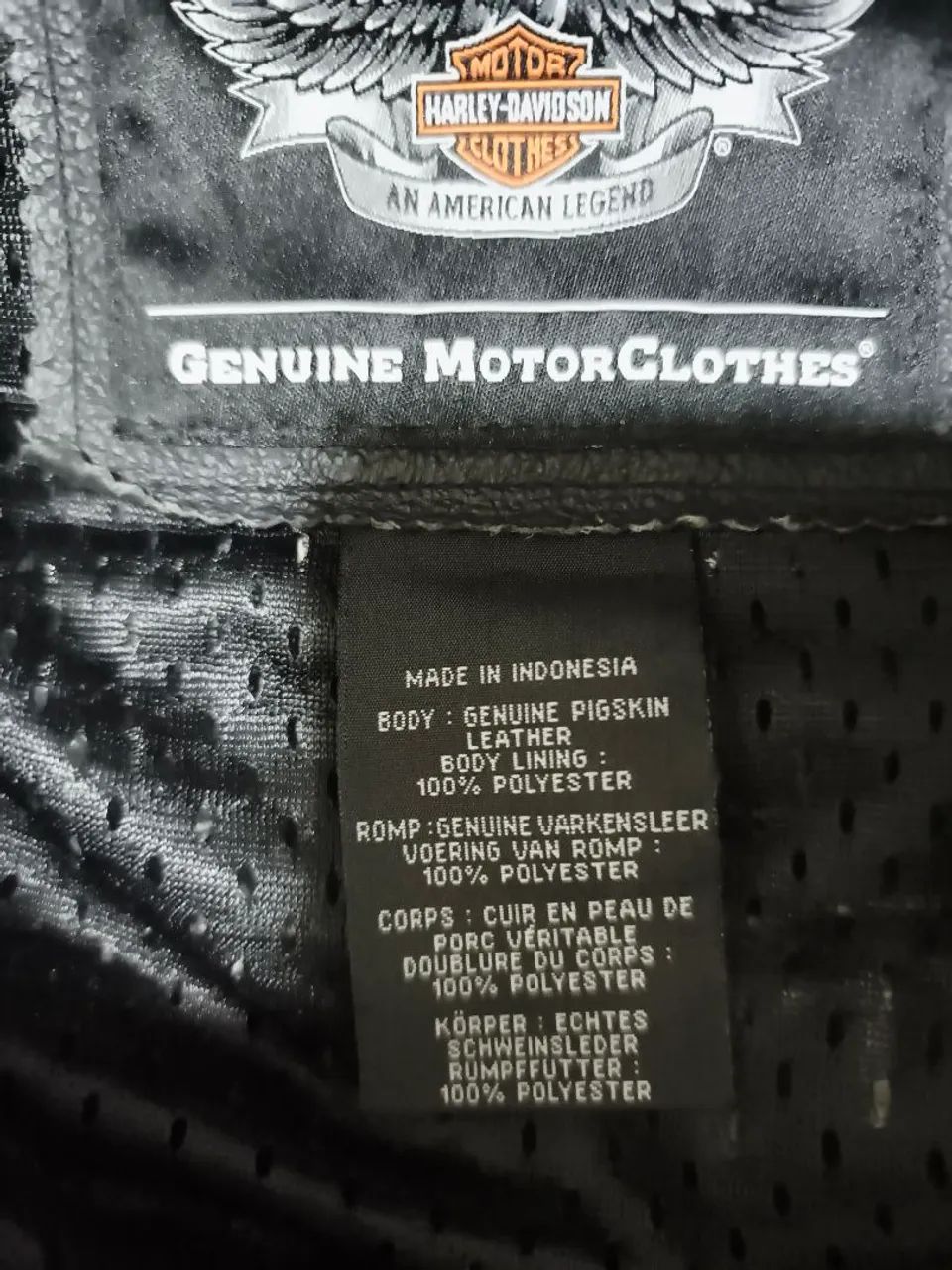 Jaqueta Harley Davidson couro - Foto 3