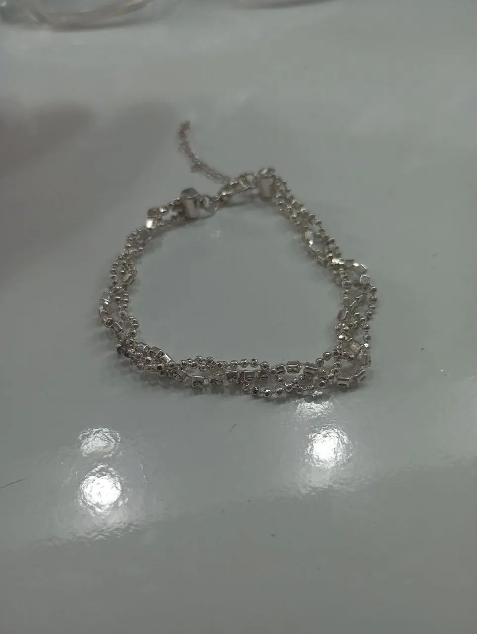 Pulseira Feminina de prata  - Foto 3