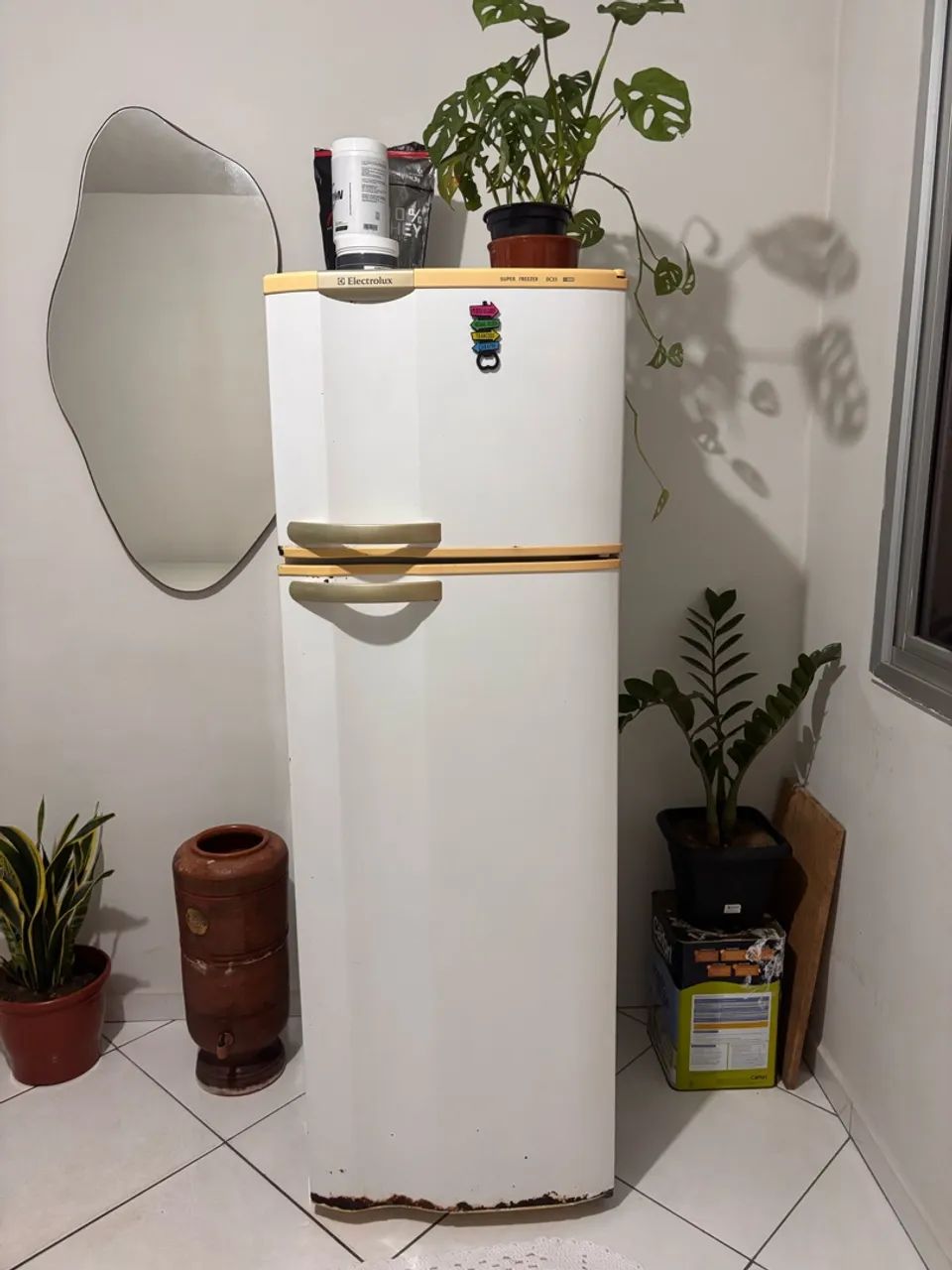 Geladeira eletrolux 