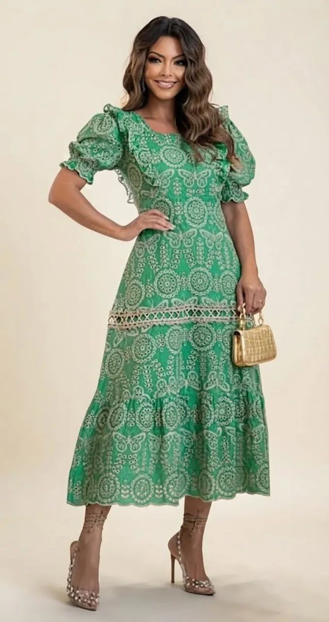 Vestido de laise - Foto 5