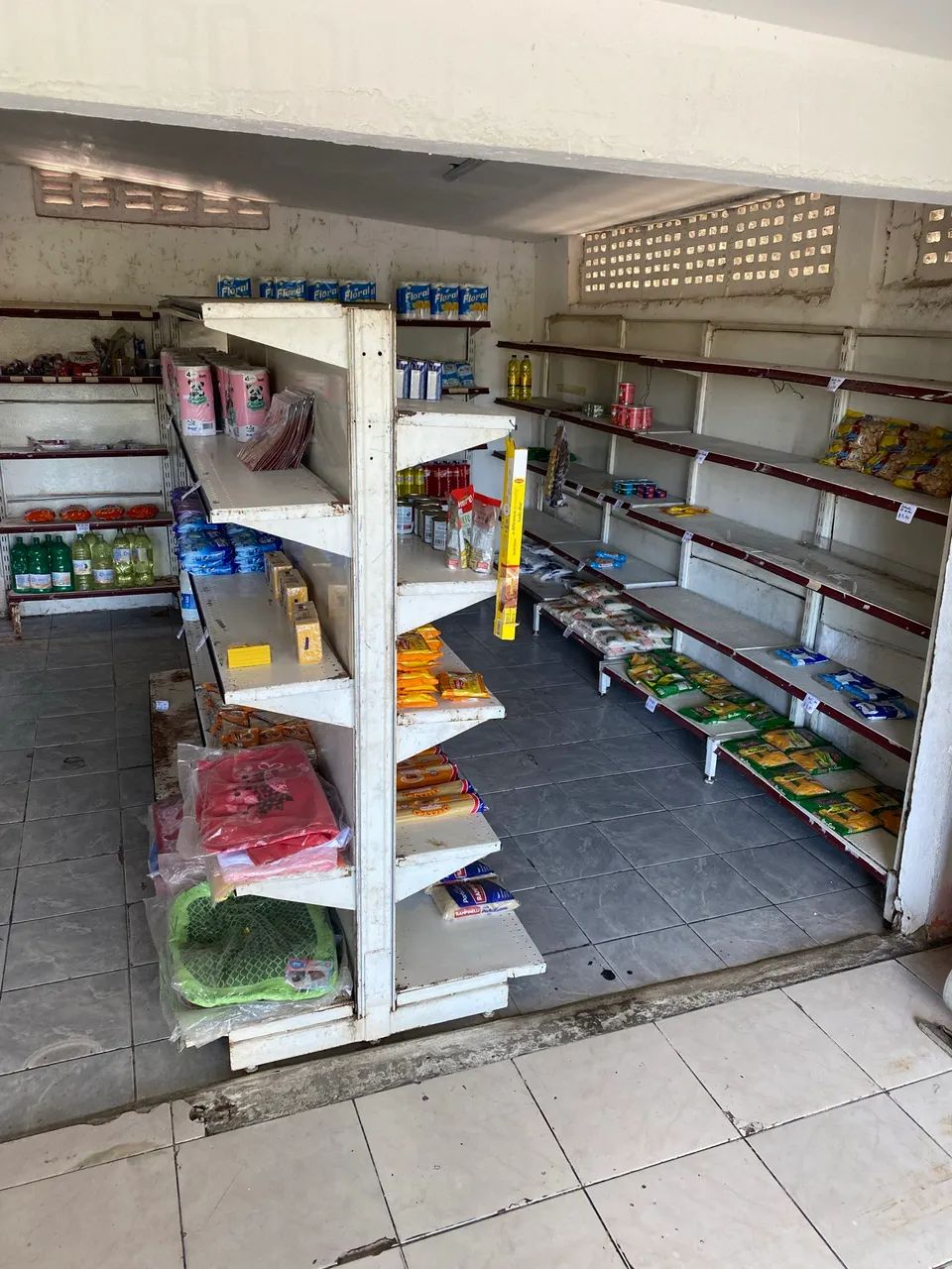 Prateleiras Central e Laterais 