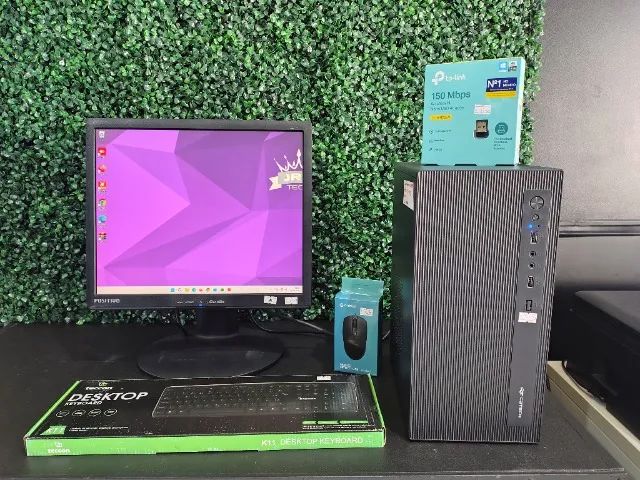 Setup Completo C3 Tech Com Monitor 17 Polegadas, Processador I5 Com Wifi