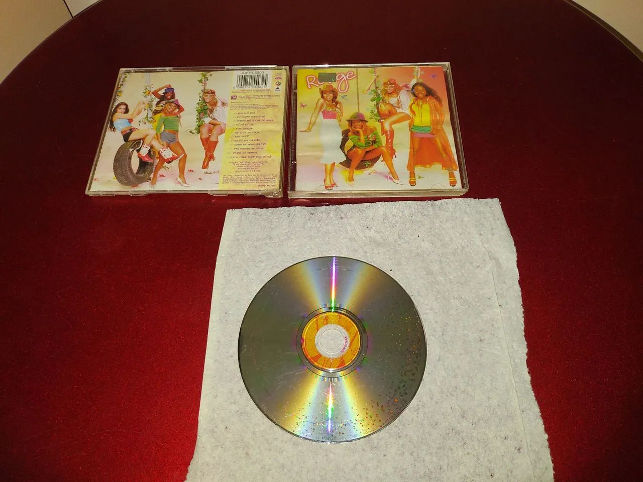Cd Rouge Blá Blá Blá, encarte colado, Cd com marcas, original 
