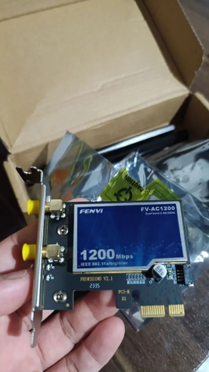 AC 1200 placa de rede wi-fi wireless 