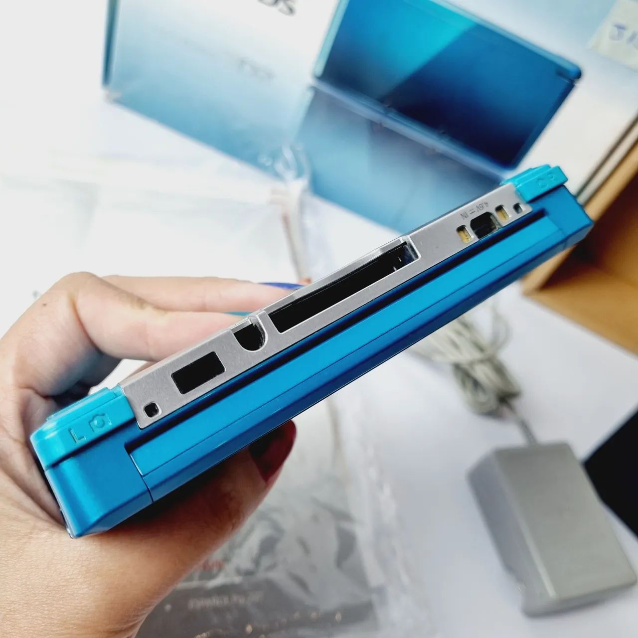 J155- CONSOLE 3DS OLD AZUL- BLOQUEADO - Consoles de Vídeo Game