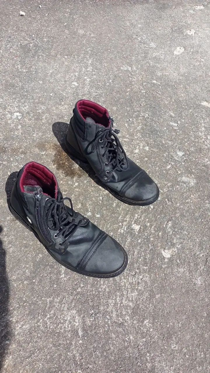 bota coturno 40