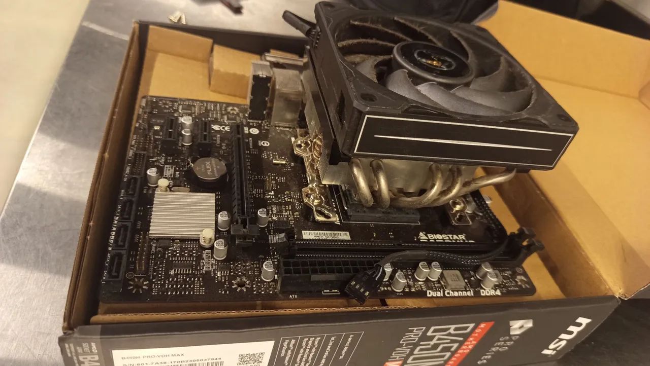 Ryzen 5 1600 + placa mae com defeito - Foto 3