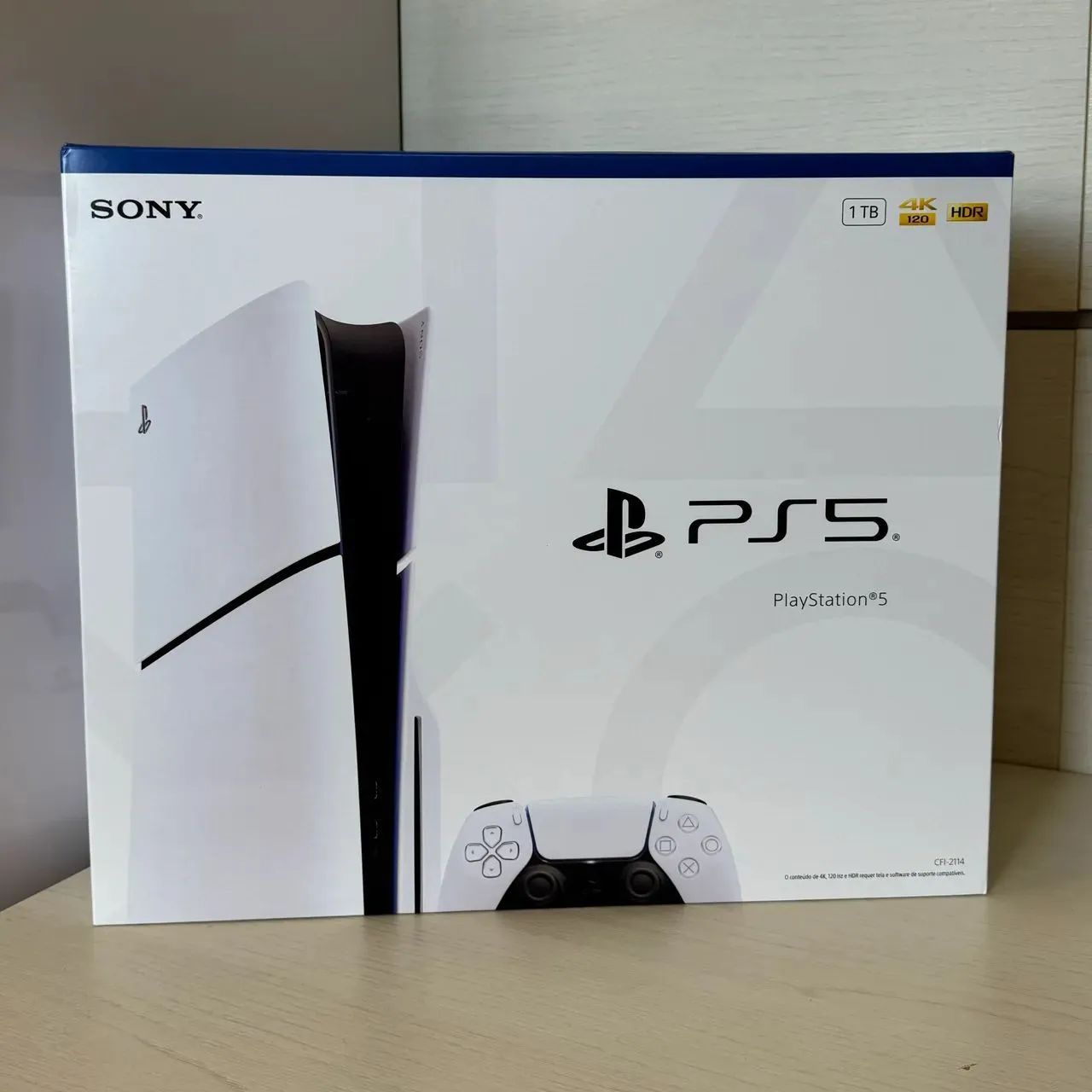 NOVO/LACRADO!! Playstation 5 Slim 1TB Com Leitor (Aceito Cartão)