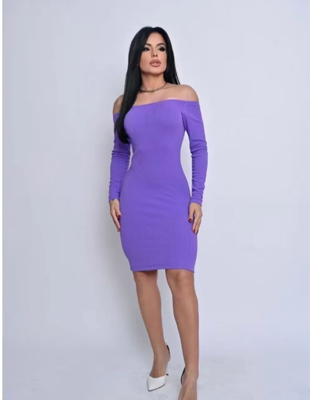 Vestido lilás 