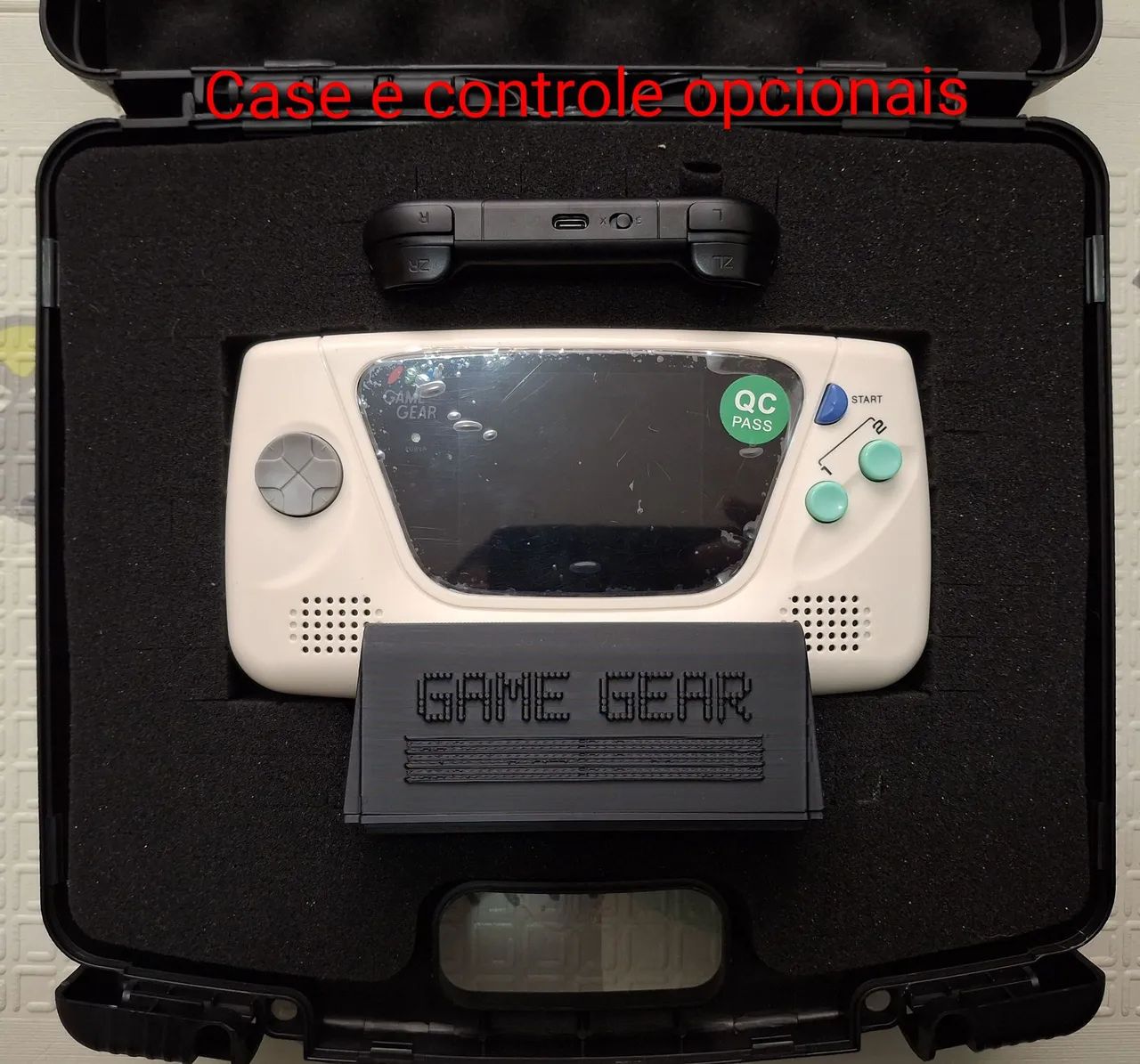 Game Gear consolizado (switch) em carcaça creme com bluetooth, HDMI e tela IPS  - Foto 4