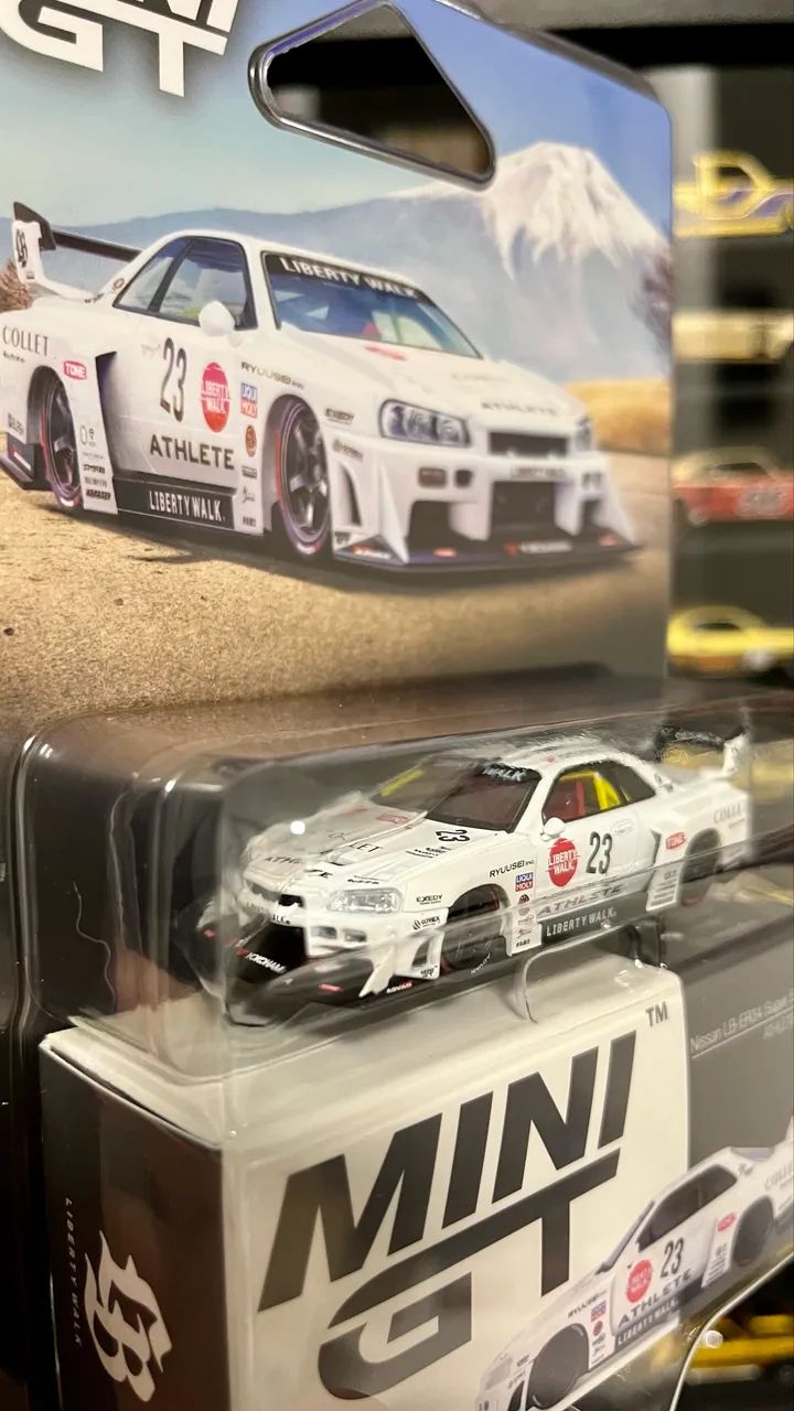 ミニGT 日産LB-ER34 Mini Gt Nissan Lb-er34 Skyline Super Silhouette Lbwk #843 | Frete