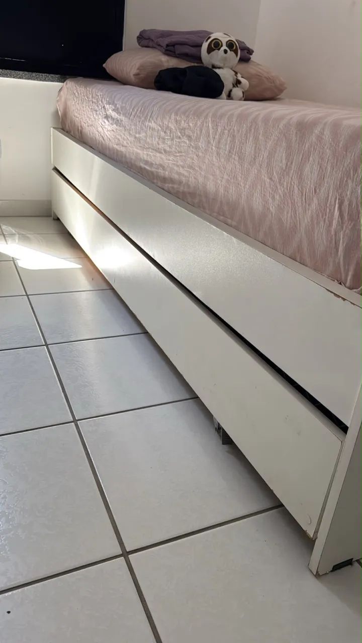 Cama solteiro com gavetões  - Foto 2