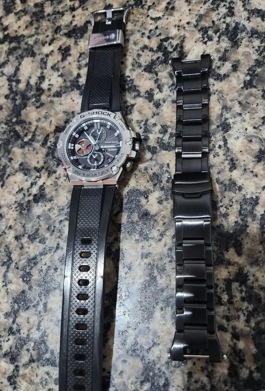 Relógio casio g-shock gst-b100 tough solar - Foto 5