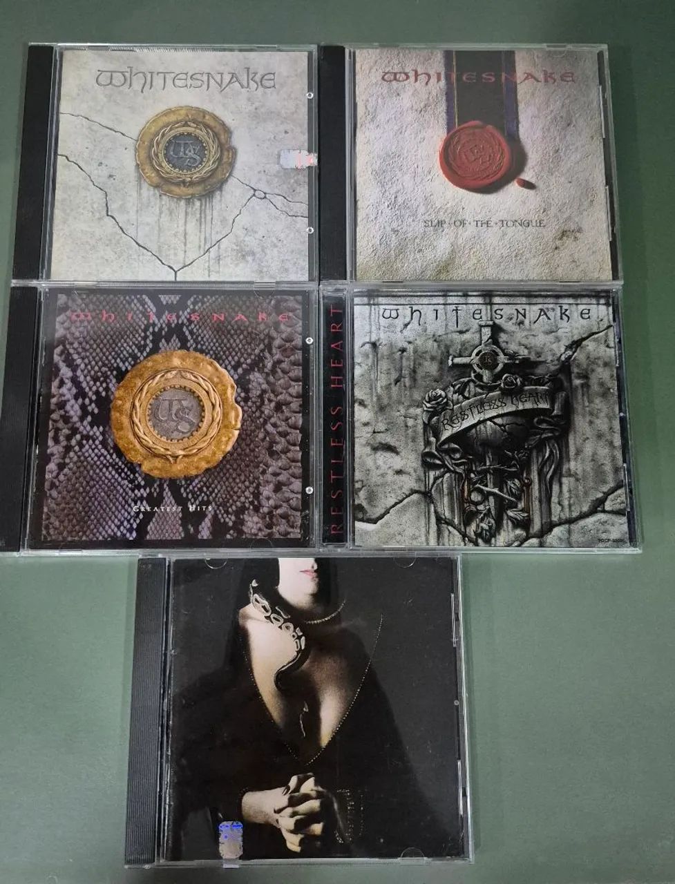 5 Cds Whitesnake