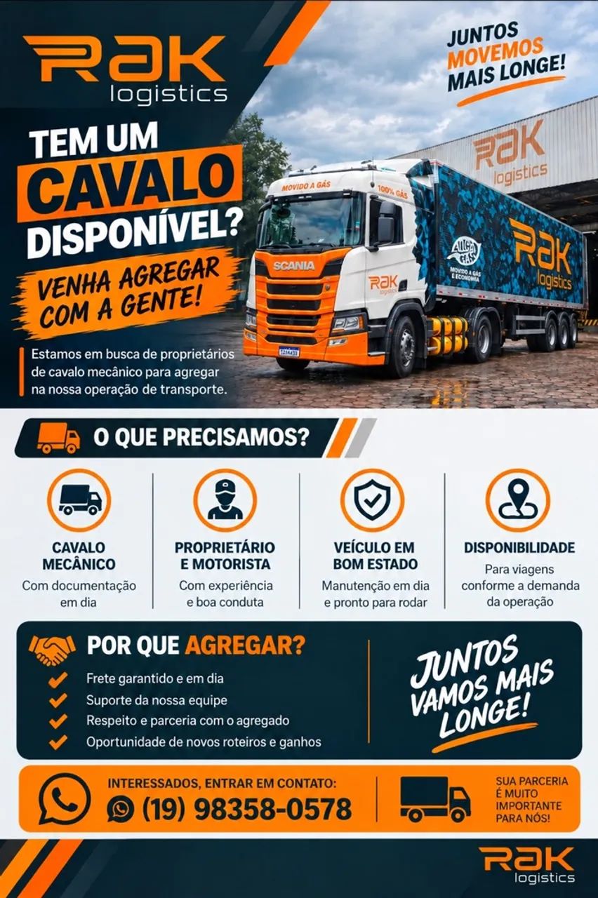Estamos agregando cavalos 6x2 LS