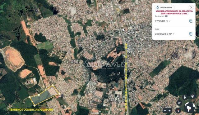 Terreno à venda, 3875 m² por r$ 412.725 - estados - fazenda rio grande/pr