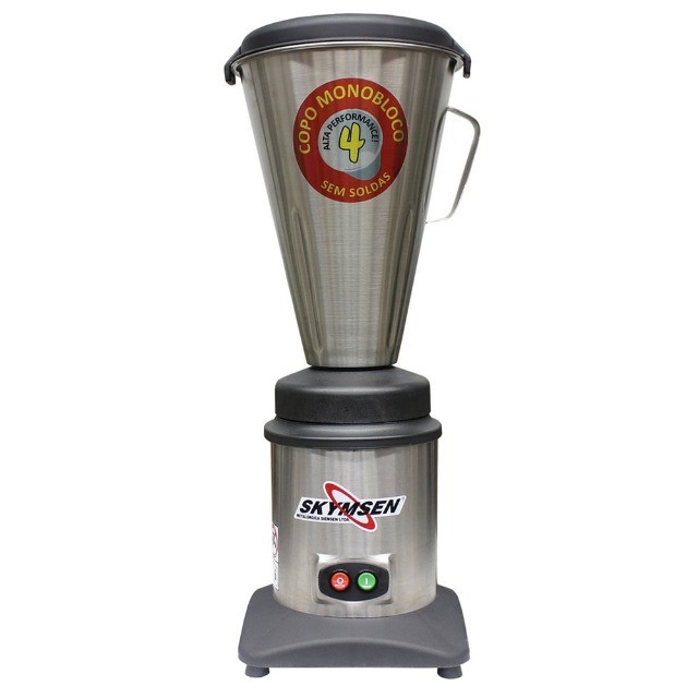 Liquidificador 4 Litros Potência 1200w Alta Rotação Skymsen