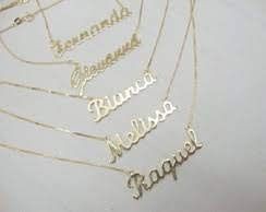 Cordão de ouro 18k, com nome feito a laser, em 10x sem juros - Foto 3