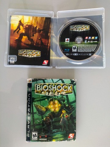 Jogo Bioshock Edição especial PS3 Play 3 Playstation 3