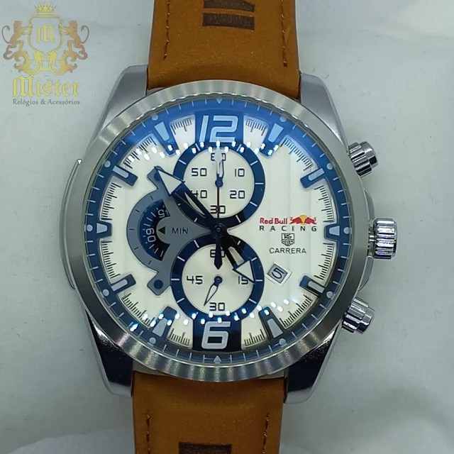 relogio masculino red bull