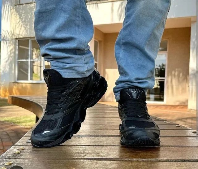 Promoção Mizuno LS Black 
