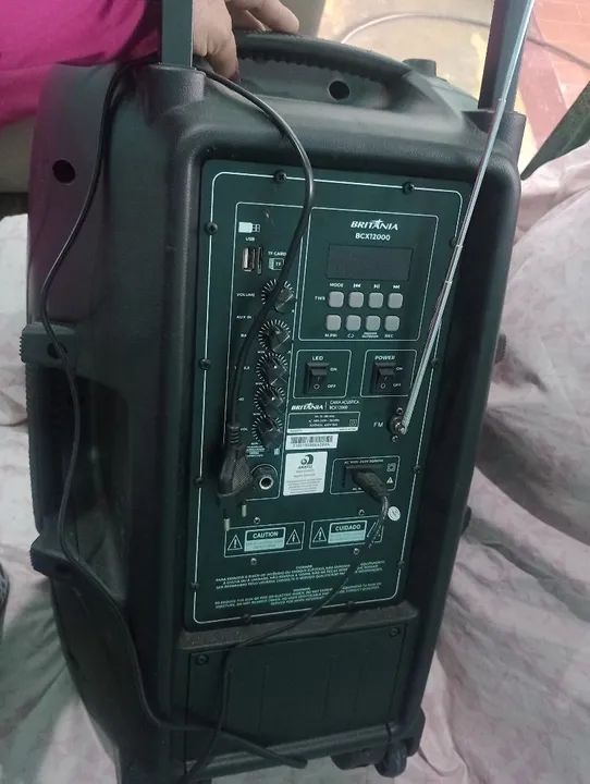 Caixa de Som Bluetooth Britânia - Foto 4