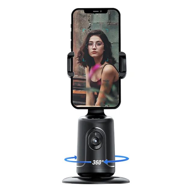 Gimbal P/ Selfies Automático Tracking 360° Face Live Vide - Foto 2