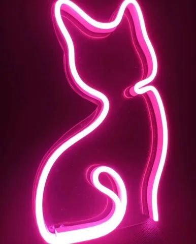 Luminária LED neon pet - Foto 2