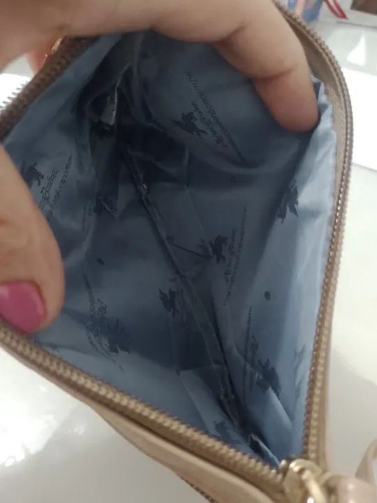 carteira de mão em courino  - Foto 3