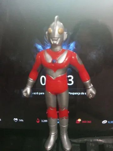Ultraman sofubi soft vinil boneco figura