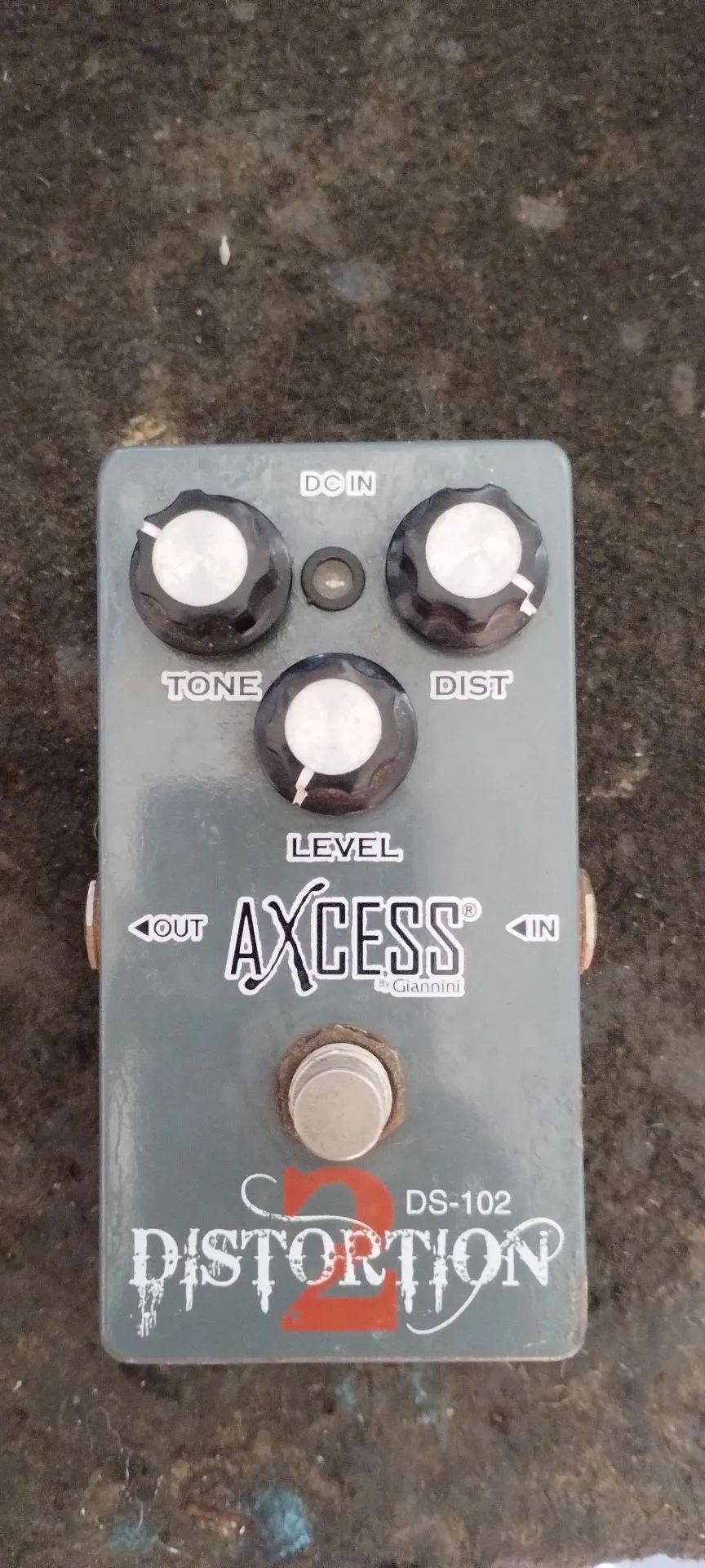 Pedal Axcess Giannini Distortion DS-102