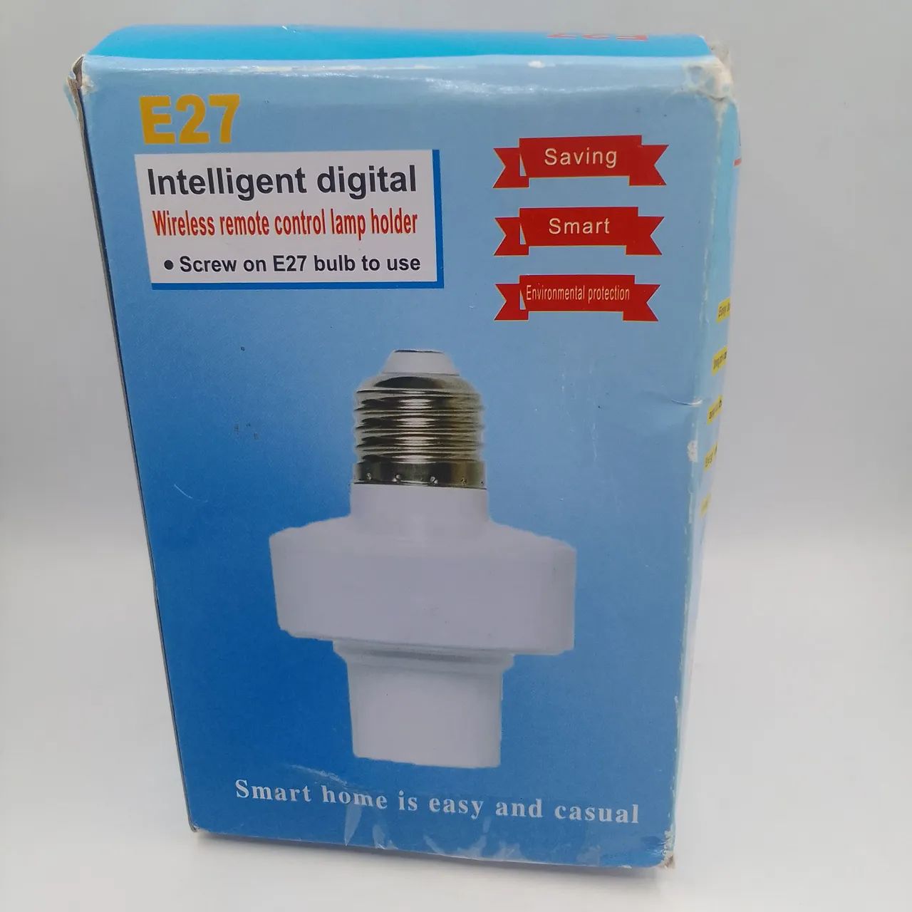 Lâmpada soquete digital wireless E27 110/220V