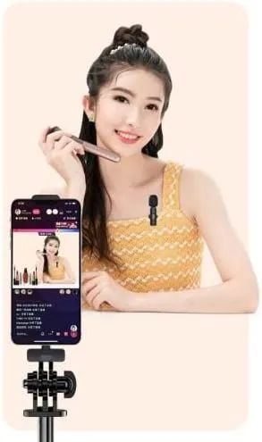 Microfone Lapela Wireless Sem Fio Para iPhone iPad Lightning - Foto 3